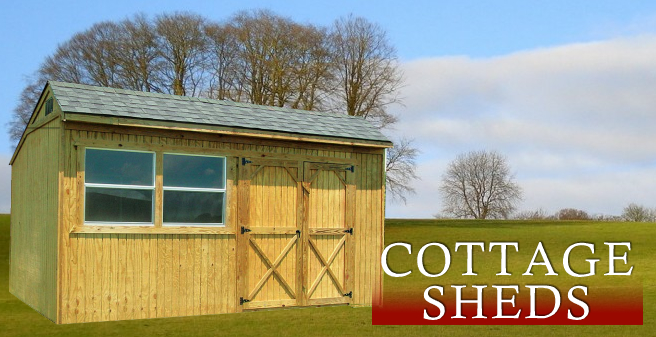 Cottage Sheds Dersen Buildings Cottage Sheds Portable Buildings