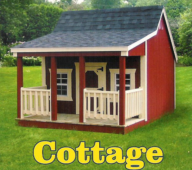 Playhouses Derksen Buildings Playhouses  Cottage playhouse picture